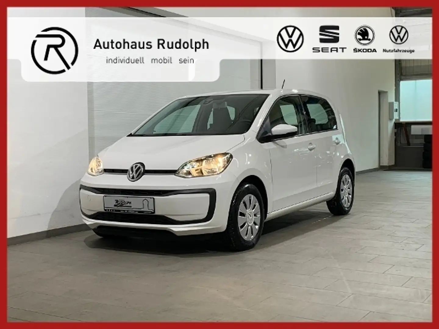 Volkswagen up! 1.0 move up! / USB Einparkhilfe Weiß - 2