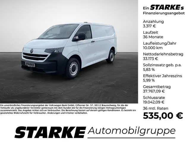 Volkswagen T7 Transporter Kasten 2.0 TDI