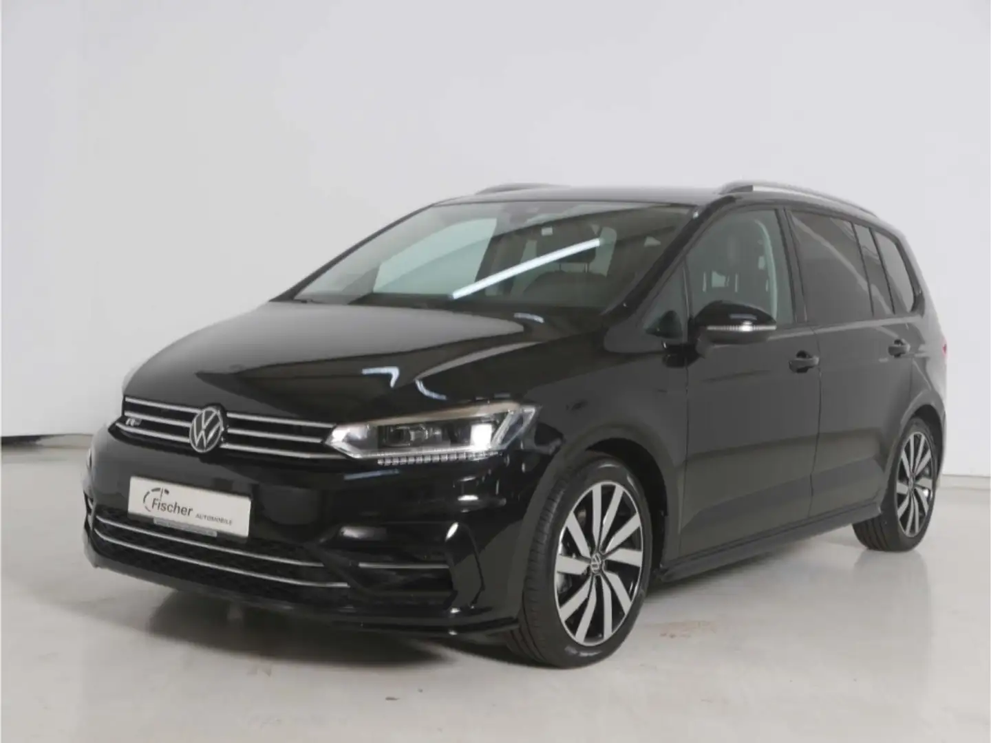 Volkswagen Touran 1.5 TSI R-Line DSG 7-Sitze/LED/NAV/RFK/SH Schwarz - 2