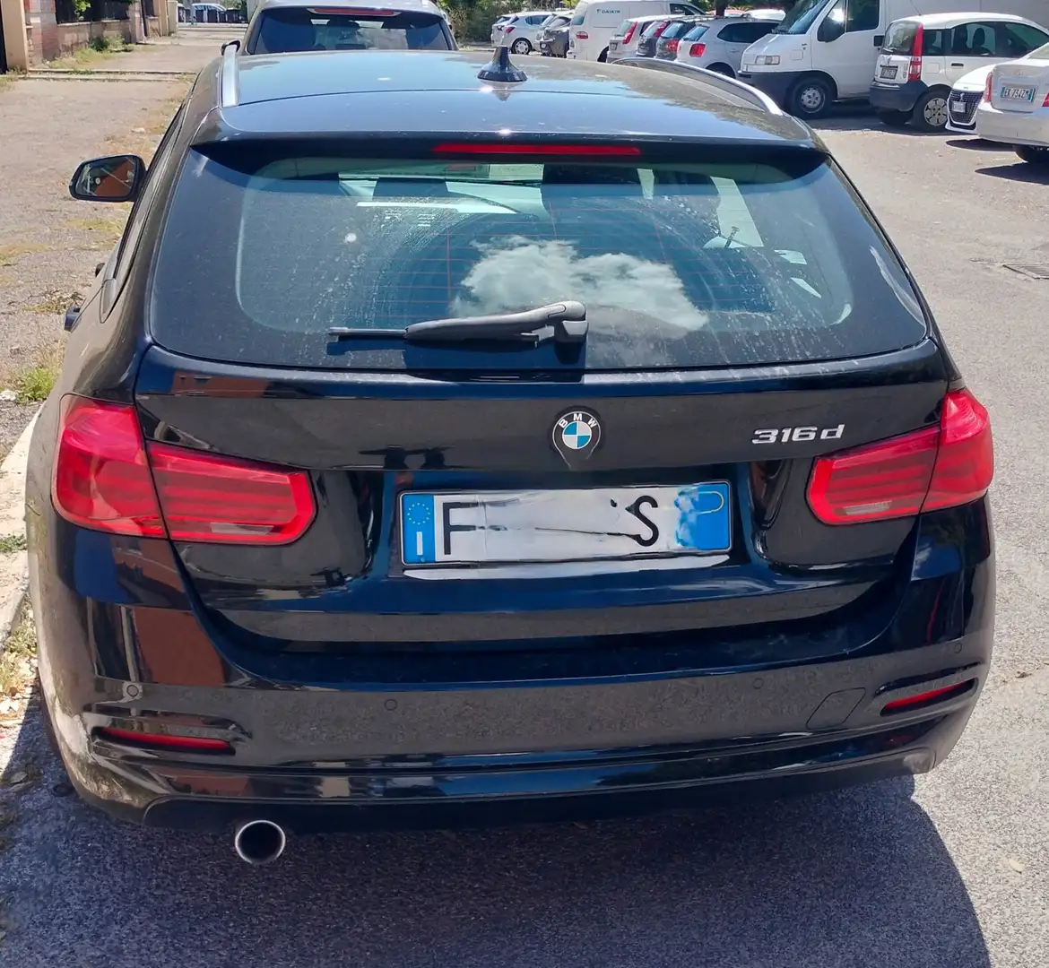 BMW 316 Serie 3 Touring 316d Touring Business Advantage Nero - 2