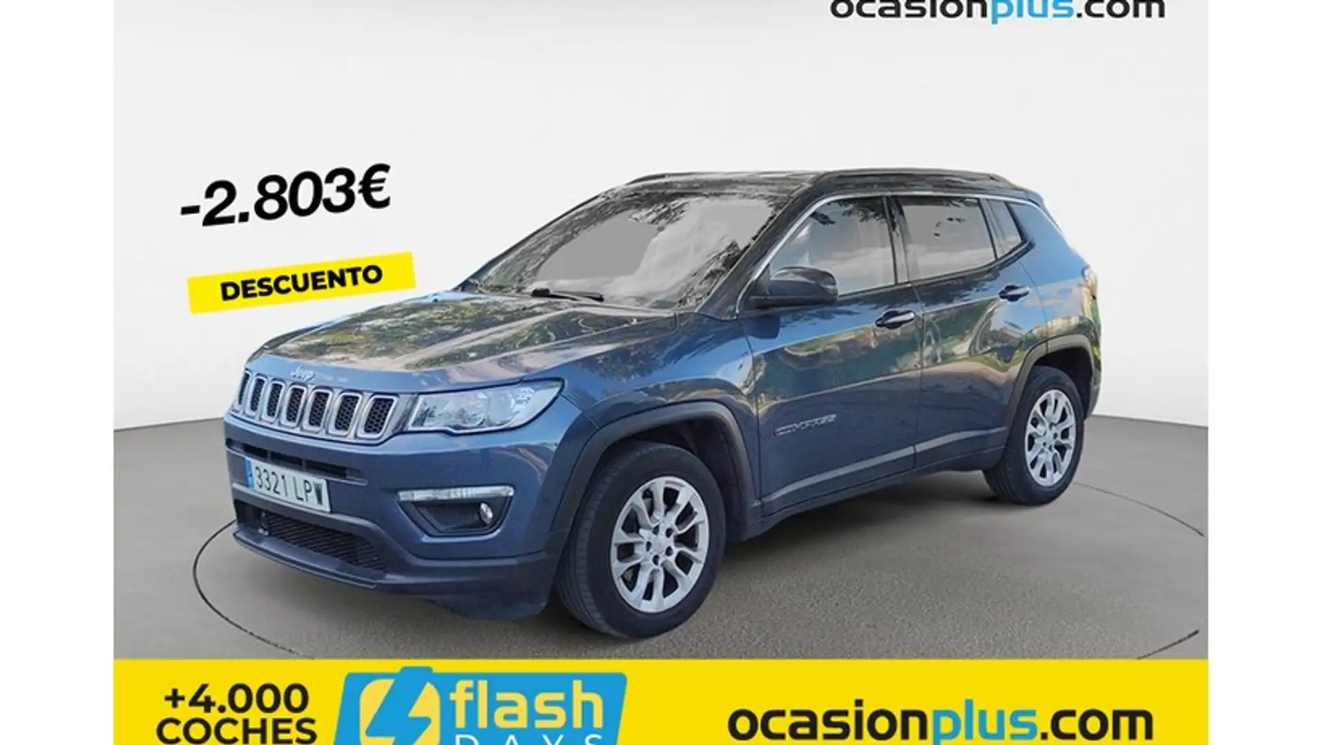 Jeep Compass 1.3 Gse T4 Longitude 4x2 130 Azul - 1