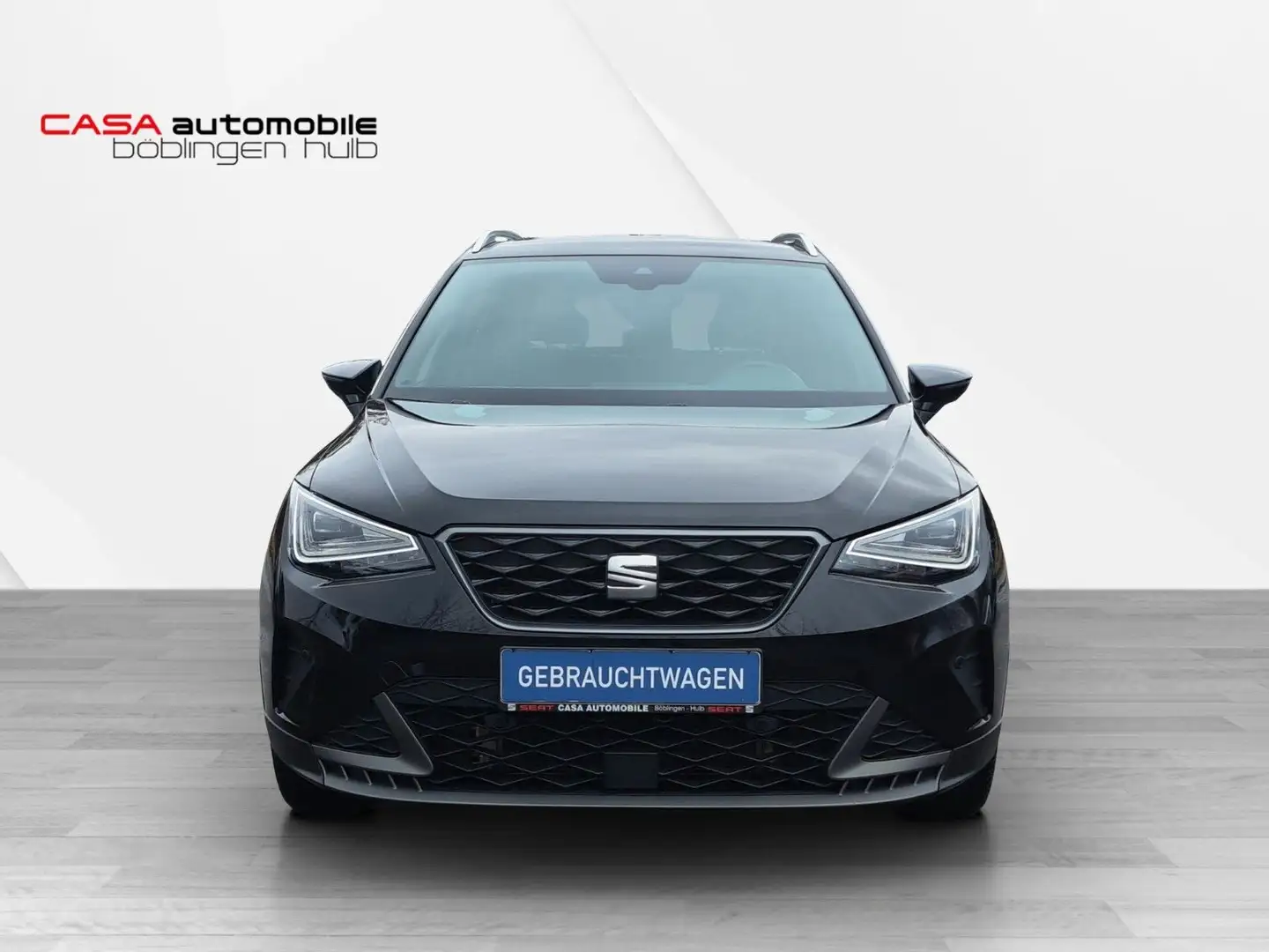 SEAT Arona FR 1.0 TSI DSG Navi SHZ Voll-LED Kamera Schwarz - 2