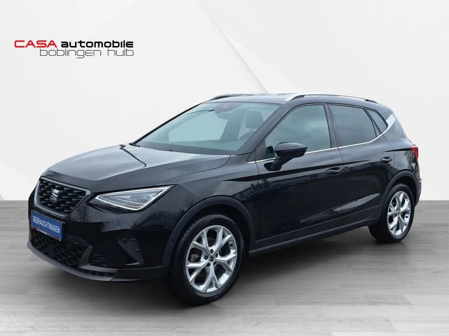 SEAT Arona FR 1.0 TSI DSG Navi SHZ Voll-LED Kamera Schwarz - 1