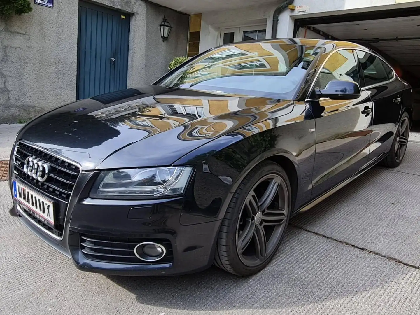 Audi A5 A5 SB 3,0 TDI Quattro S-tronic - 3x S line, B&O, MTM, ACC, MMI+ Schwarz - 1