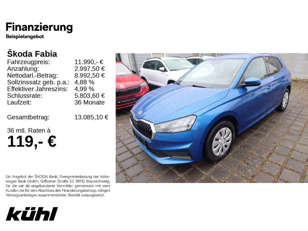 Second hand Škoda Fabia 1.0