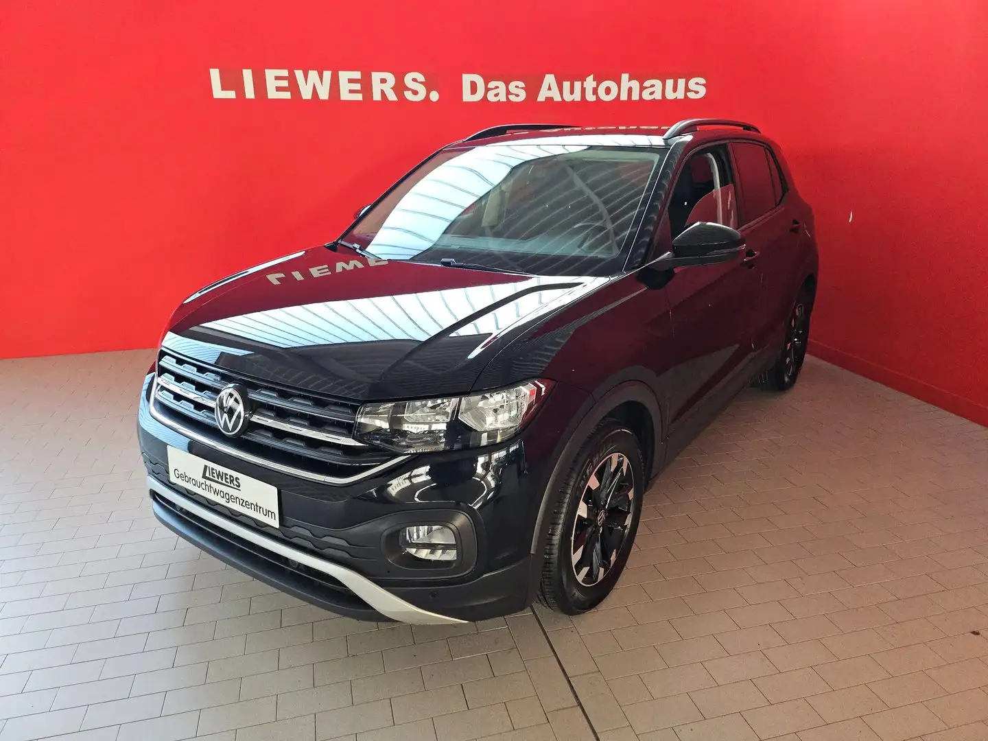 Volkswagen T-Cross Life TSI DSG Schwarz - 1