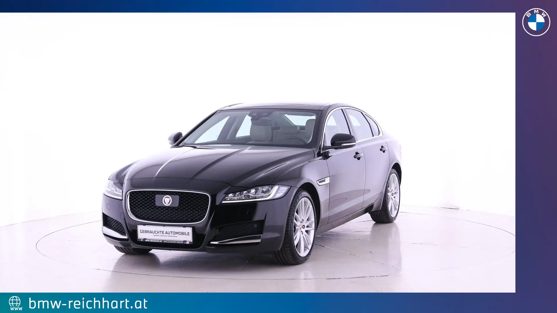 Jaguar XF 20d AWD Prestige Schwarz - 1