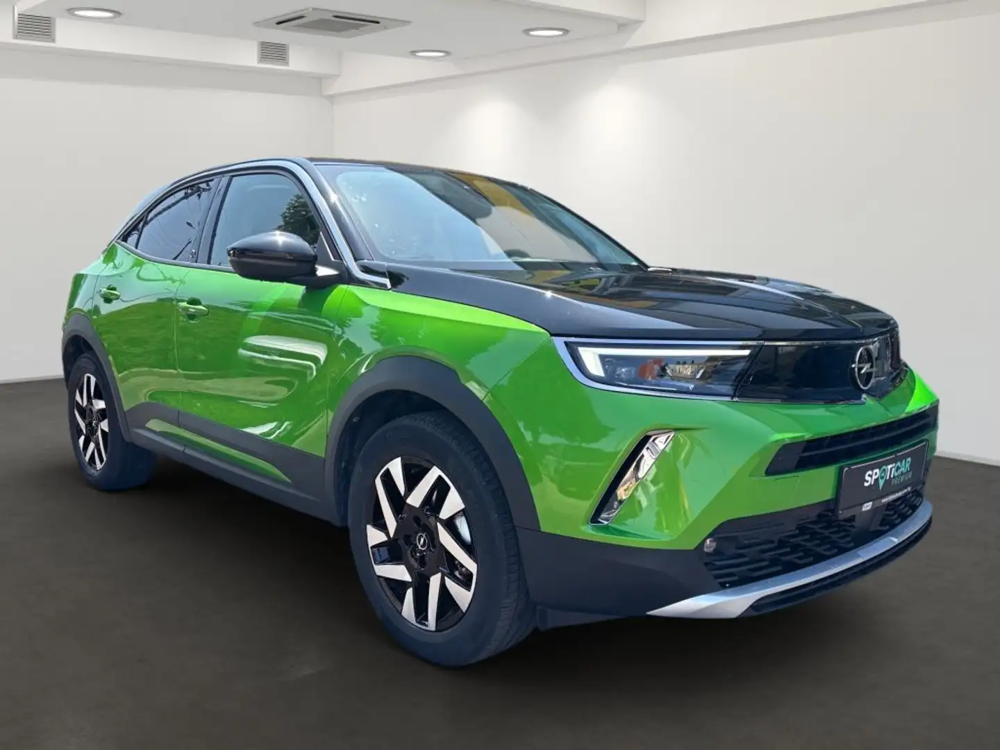 Opel Mokka-E Elegance IntelliLux Sitzheizung Kamera Vert - 2