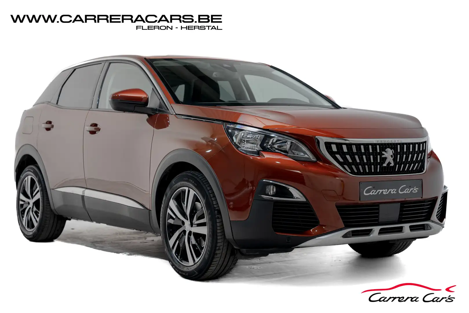 Peugeot 3008 1.2 Allure*|NAVI*CRUISE*PDC*GARANTIE*| Bruin - 1