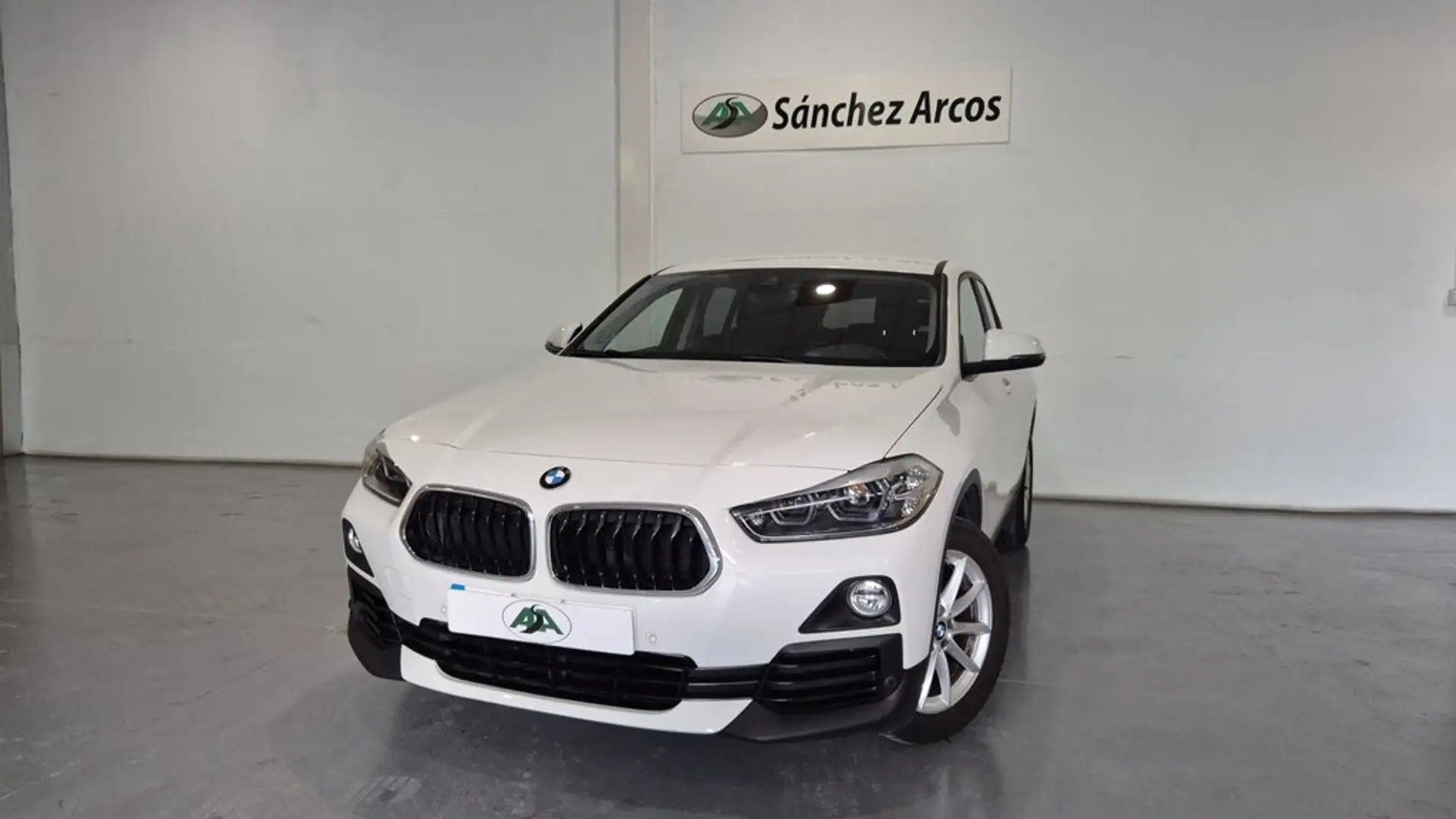 BMW X2 sDrive20dA Blanc - 1