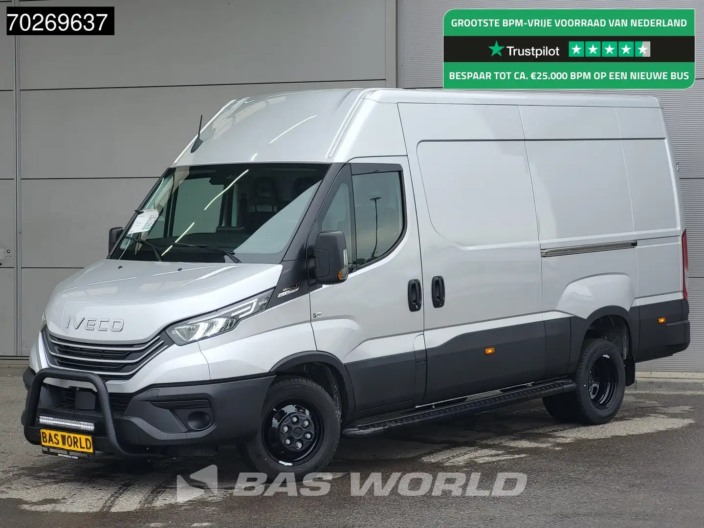 Iveco Daily 35C21 2025 model! 210PK 2x Schuifdeur Dubbellucht Zilver - 1