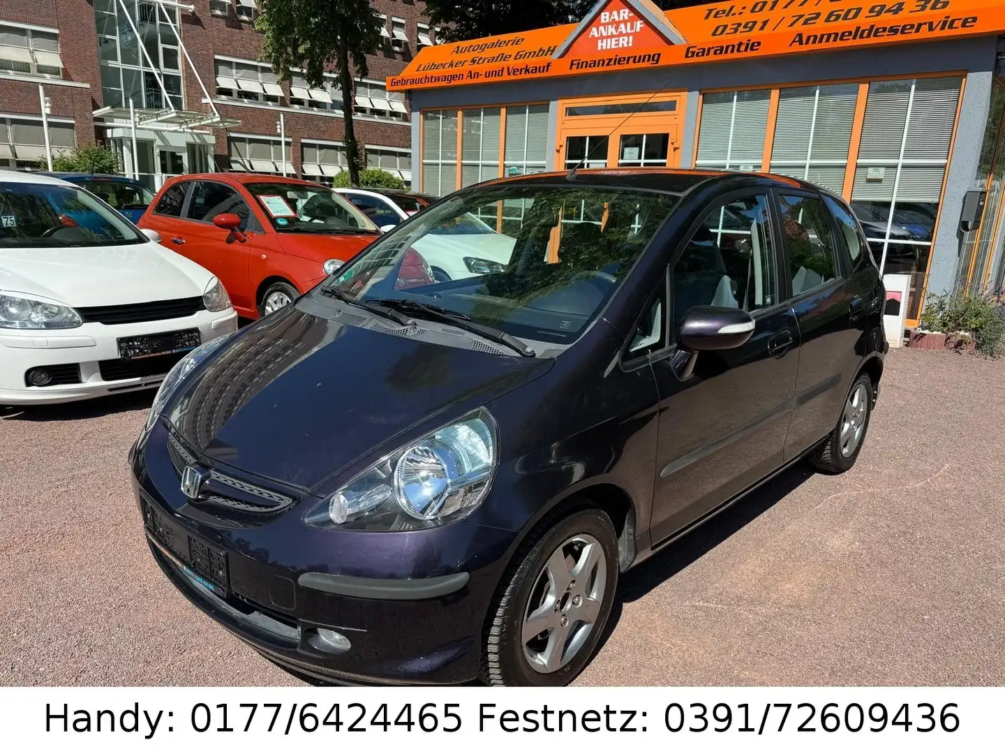 Honda Jazz 1.4 2.HAND/KLIMAAUTOMATIK/PDC/ALU Paars - 1