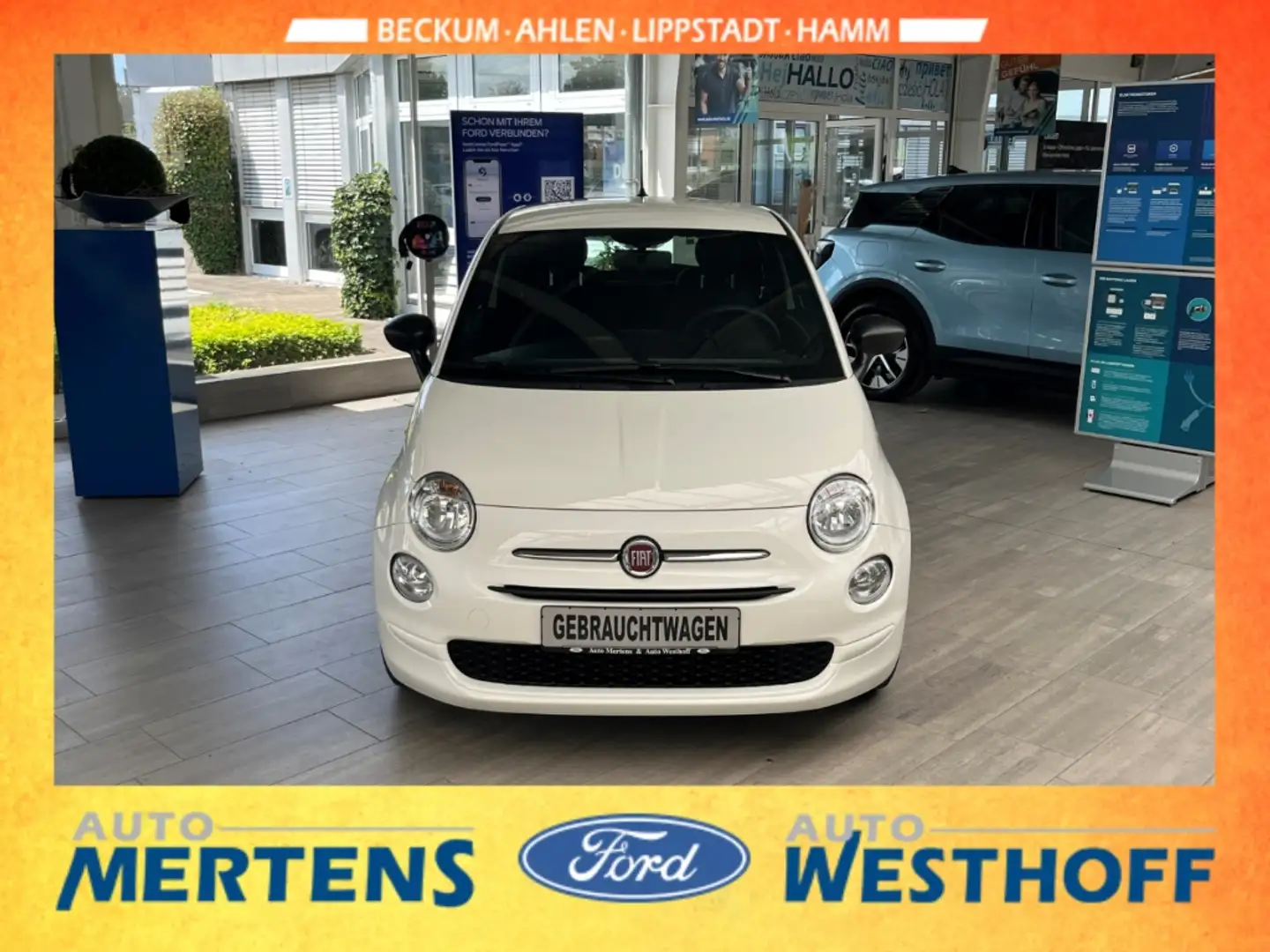 Fiat 500 Cult Klima Ganzjahresreifen DAB Weiß - 2