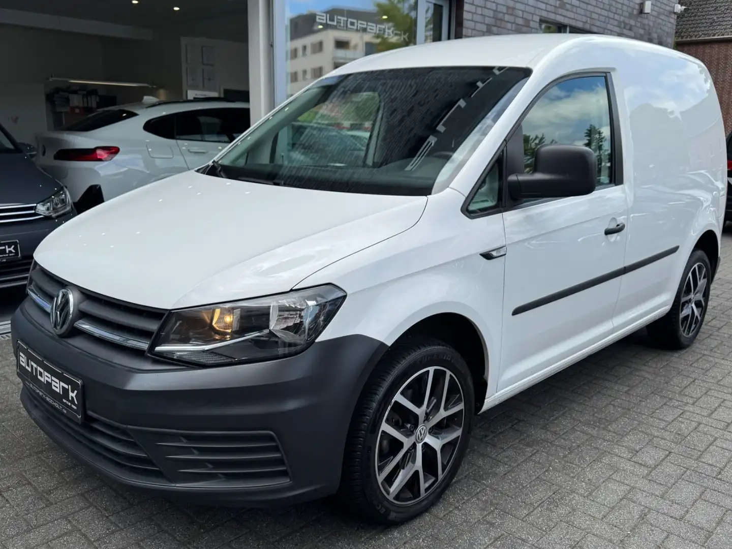 Volkswagen Caddy 2.0TDI EcoProfi Kasten BMT Klima Leder PDC Weiß - 1