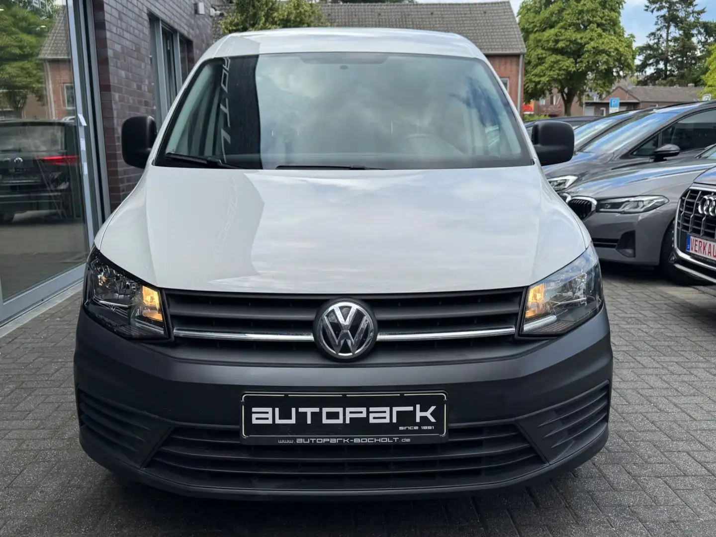 Volkswagen Caddy 2.0TDI EcoProfi Kasten BMT Klima Leder PDC Weiß - 2