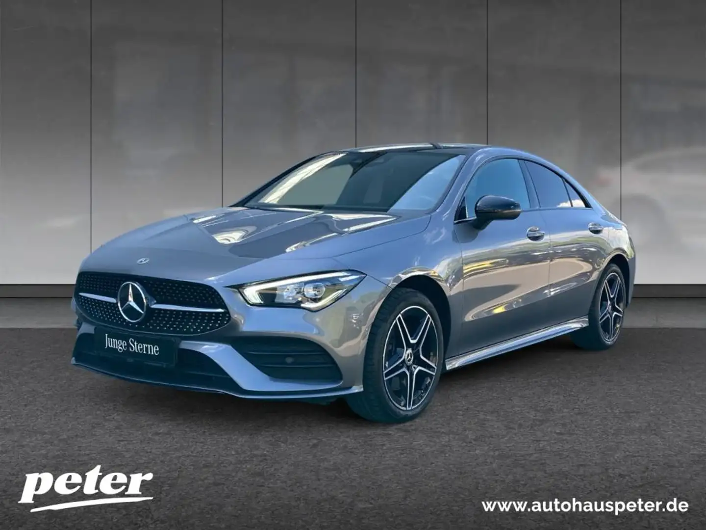 Mercedes-Benz CLA 250 e Coupé AMG/Night/LED/Panorama-D/Head-up Grau - 1