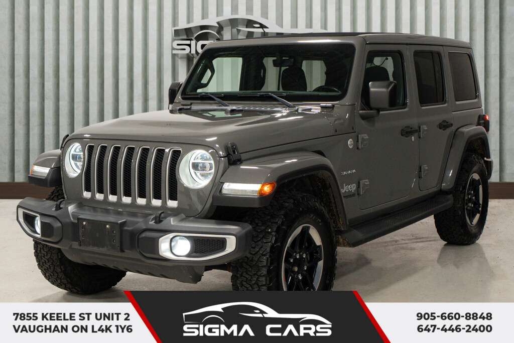 2021 Jeep Wrangler Unlimited Sahara | One Touch Roof | Carplay |Backu