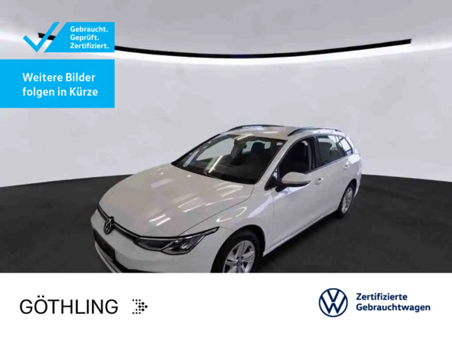 Volkswagen Golf Variant Life 2.0 TDI Alu*NAVI*ACC*LED*SHZ* Weiß - 1