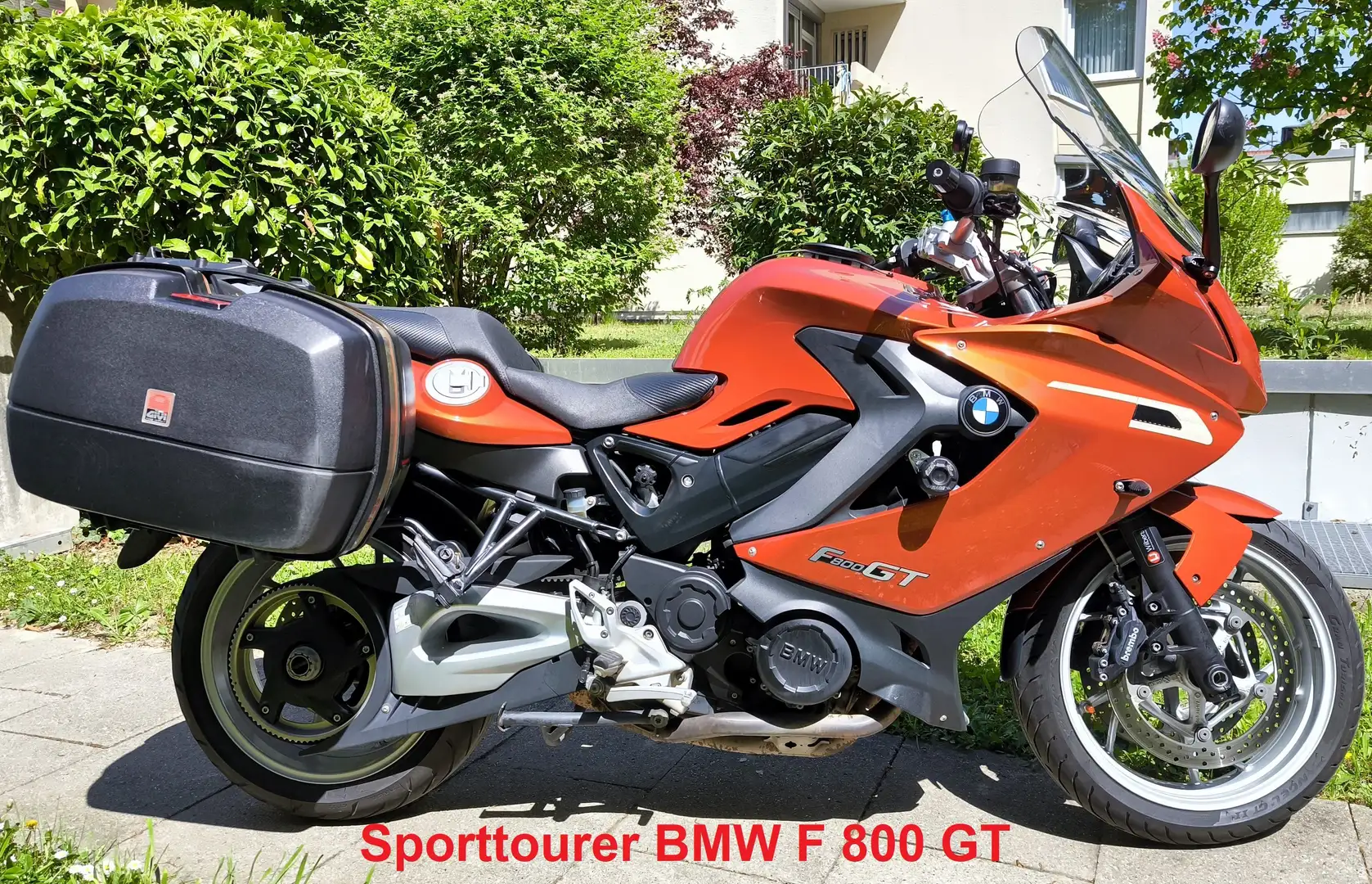 BMW F 800 GT Orange - 1