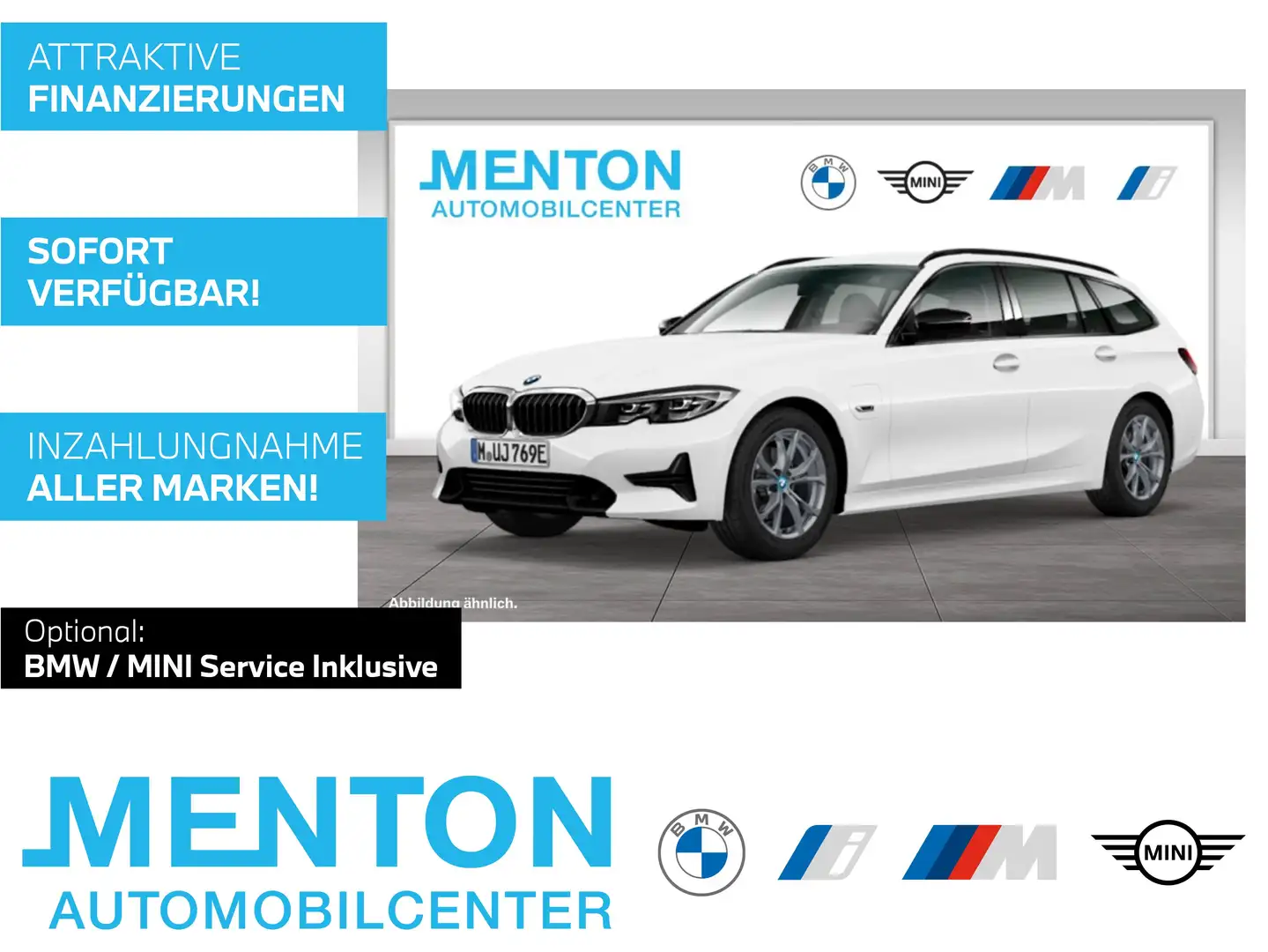 BMW 320 e SportLine/HiFi/LCProf./DAB/RFK Weiß - 1