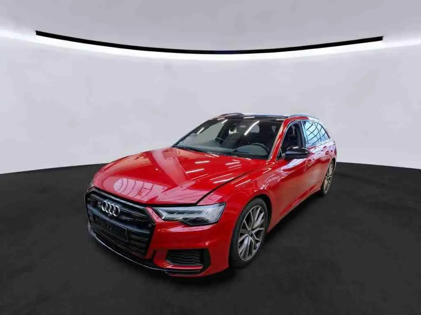 Audi S6 Avant 3.0 TDI MATRIX PANO LUFT 360° STHZG HuD Rot - 1