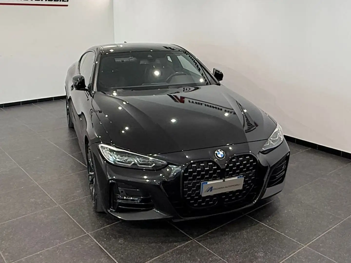 BMW 420 Serie 4 G22 Coupe 420d Coupe  Msport auto Nero - 2
