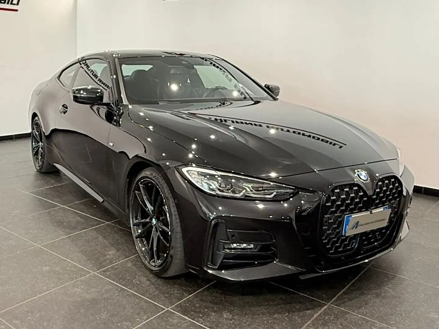 BMW 420 Serie 4 G22 Coupe 420d Coupe  Msport auto Nero - 1