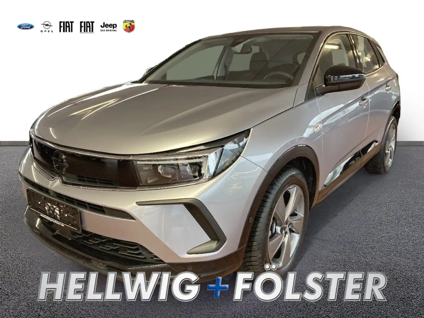 Opel Grandland GS Line 1.2 T Alcantara 360 Kamera NSW Grau - 1