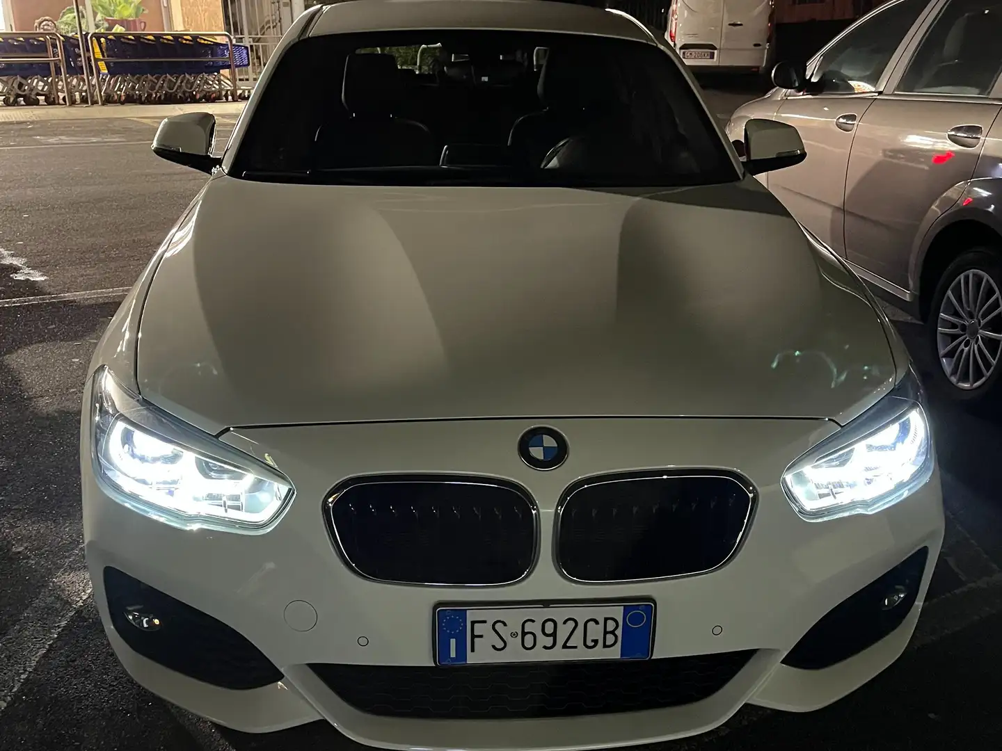 BMW 125 125i Msport 5p auto Bianco - 2