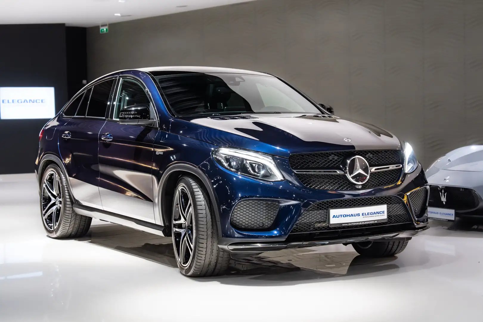 Mercedes-Benz GLE 43 AMG 4Matic *LUFT*INT.AMG-LINE*360*H/K*AHK* Niebieski - 2