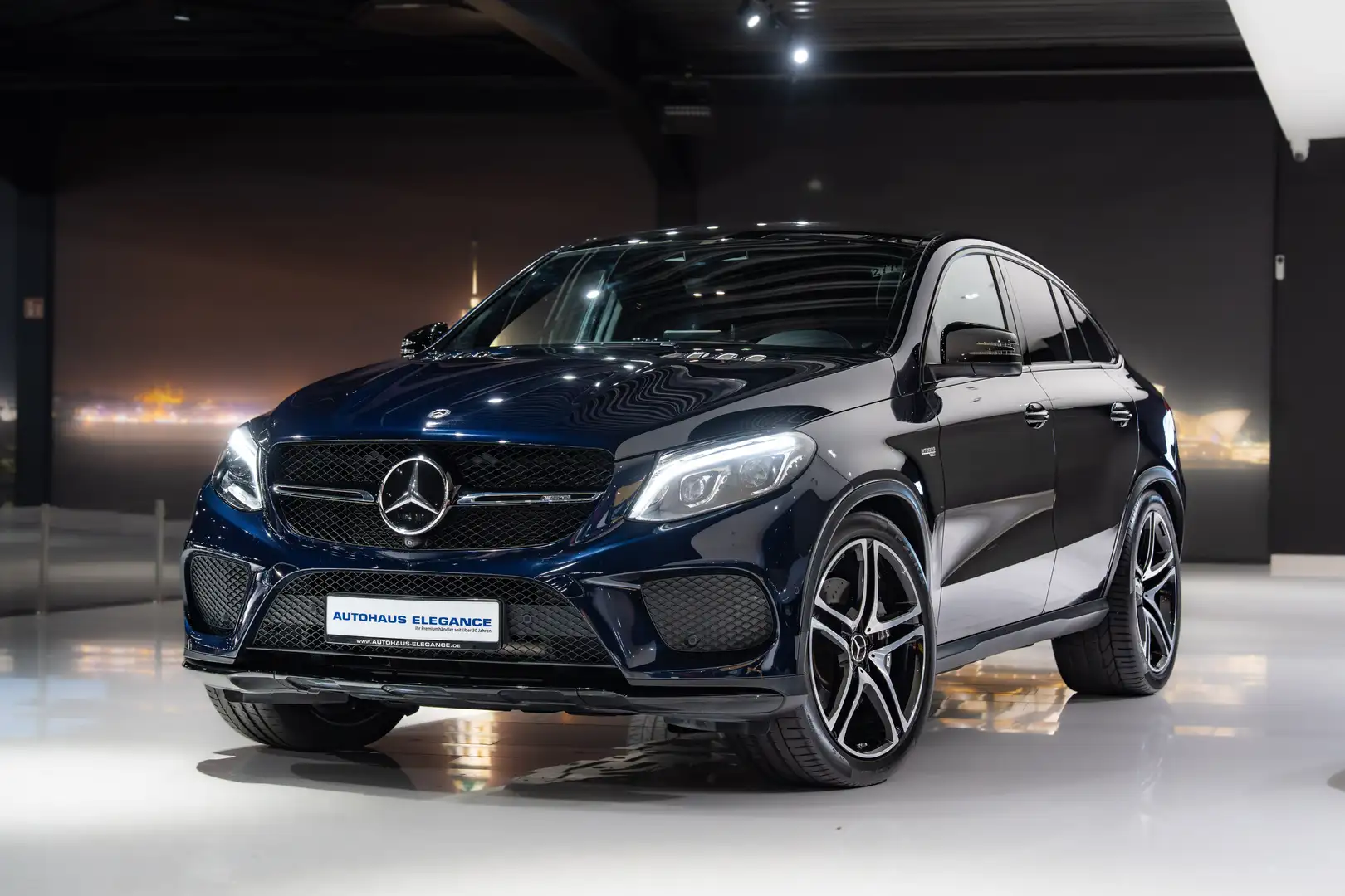 Mercedes-Benz GLE 43 AMG 4Matic *LUFT*INT.AMG-LINE*360*H/K*AHK* Niebieski - 1