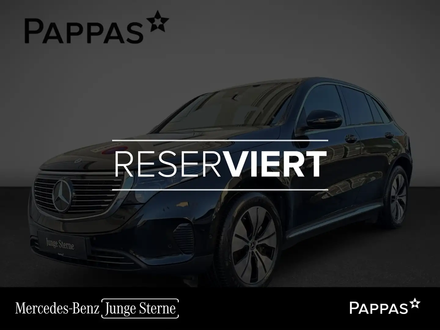 Mercedes-Benz EQC 400 4MATIC PTS SHD AHK LED SHZ EASY-PACK Keyl Black - 1