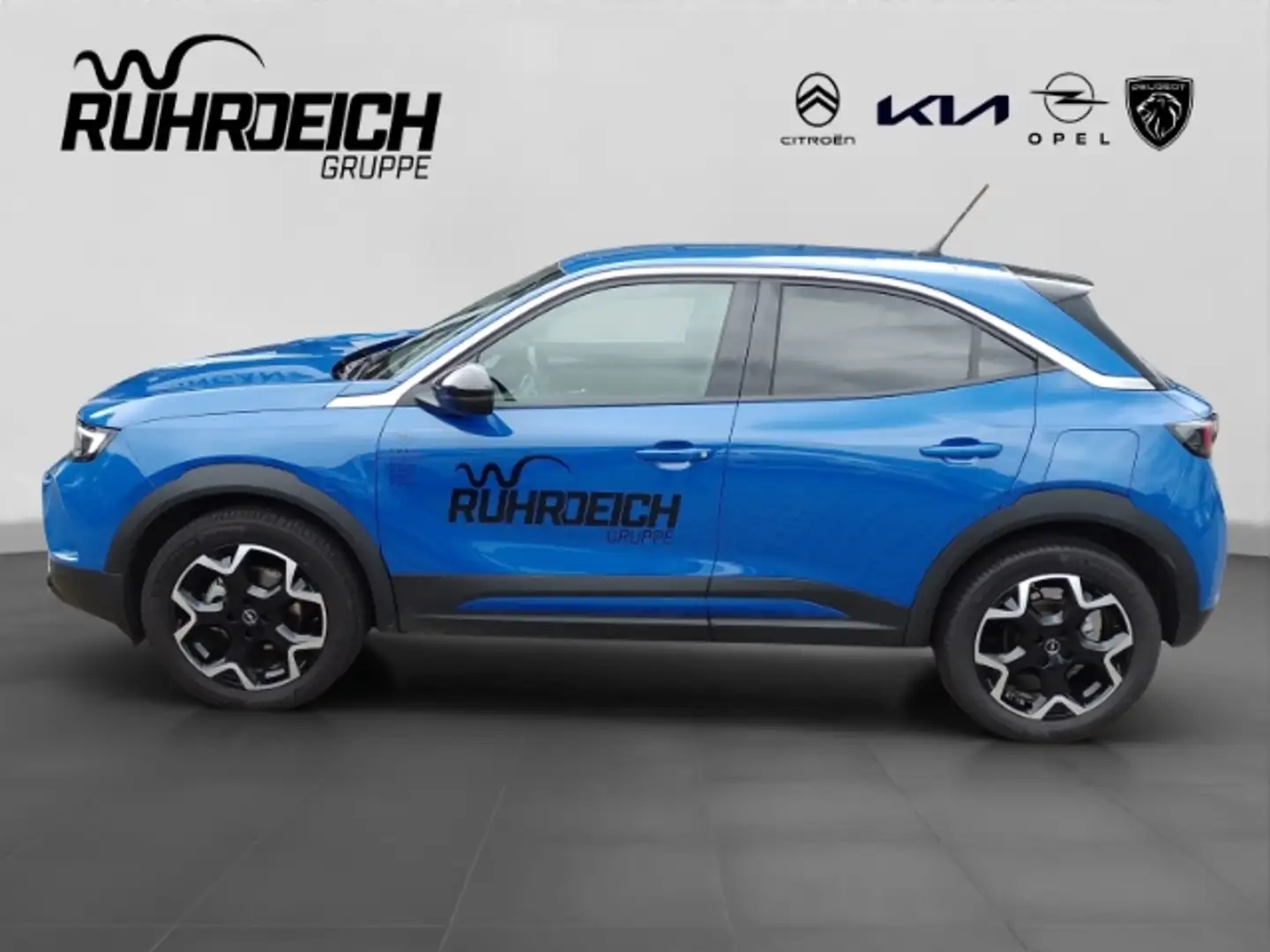 Opel Mokka 1.2 AT Ultimate Navi RFK FSE SHZ PDC digitales Coc Blau - 2