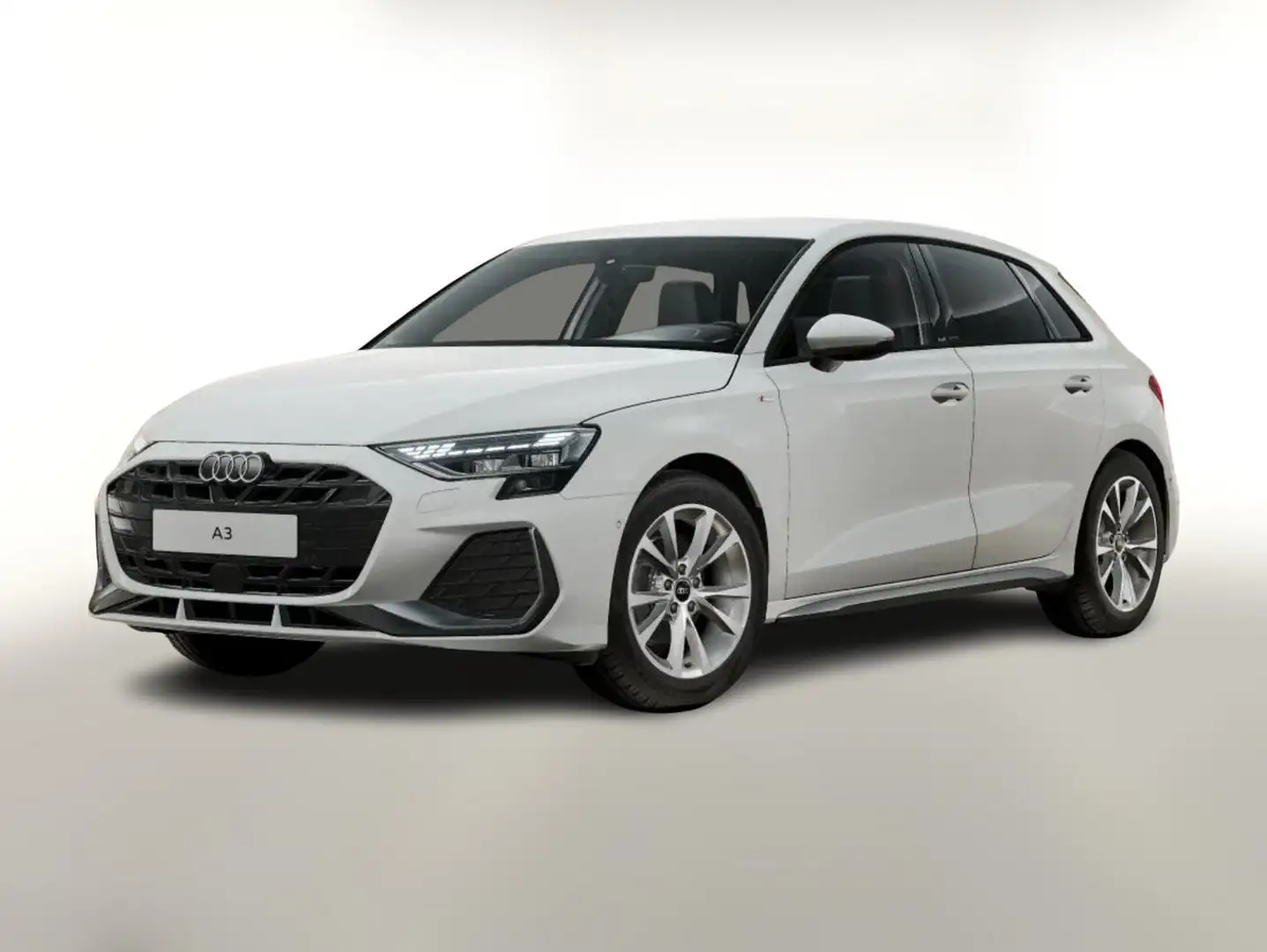 Audi A3 S line Sportback tronic Nav KlimaP LED+ ACC 110... Weiß - 1