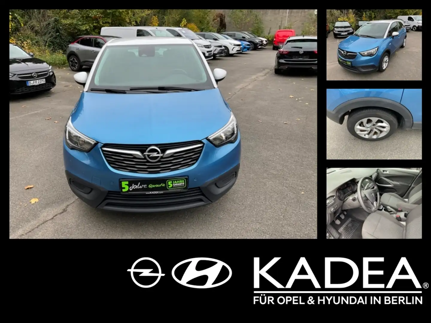 Opel Crossland 1.2 WILMERSDORF *Jetzt Zugreifen* Blau - 1