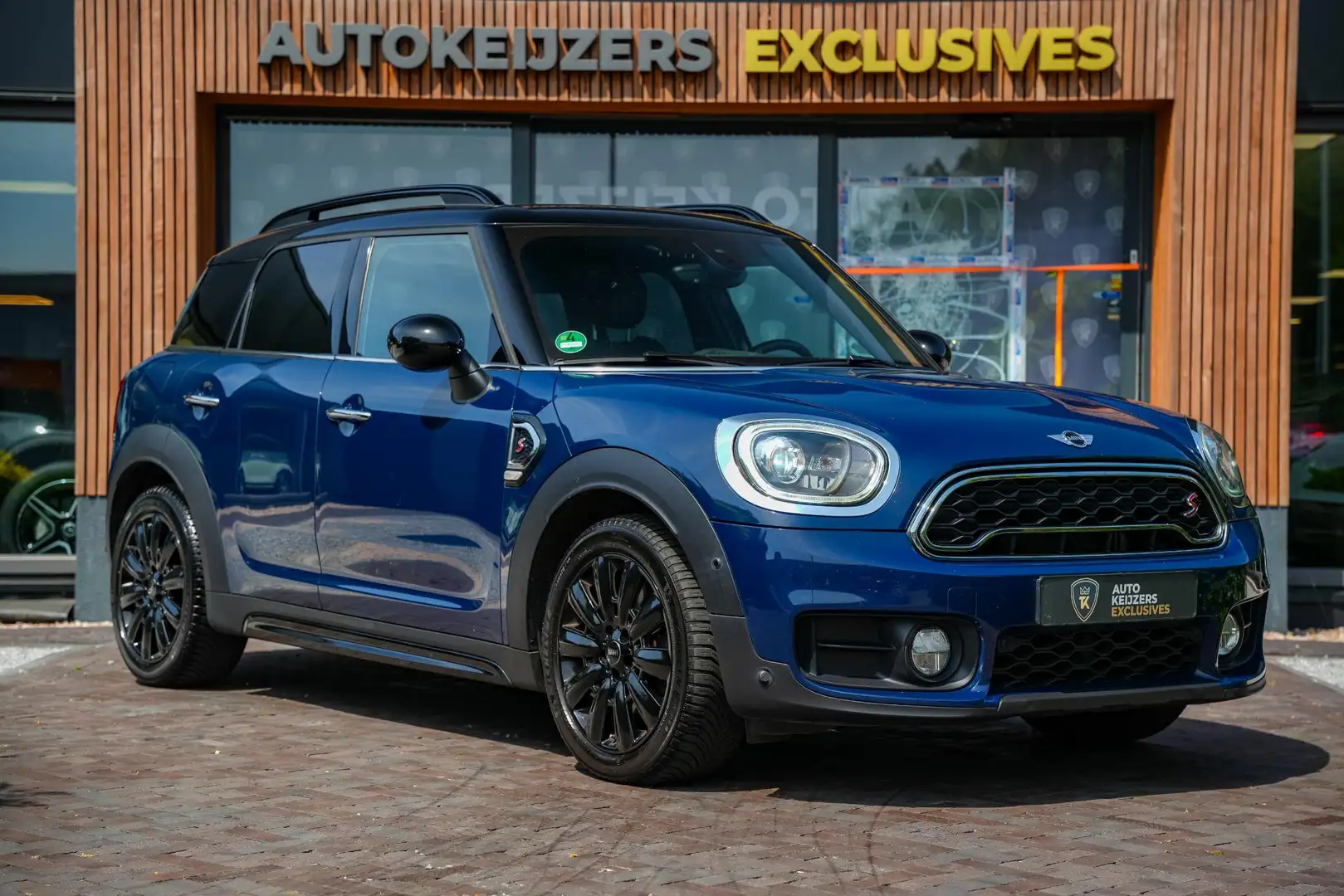 MINI Cooper SD Countryman Mini 2.0 ALL4 190 PK ALL4 Nav Leder Blauw - 1