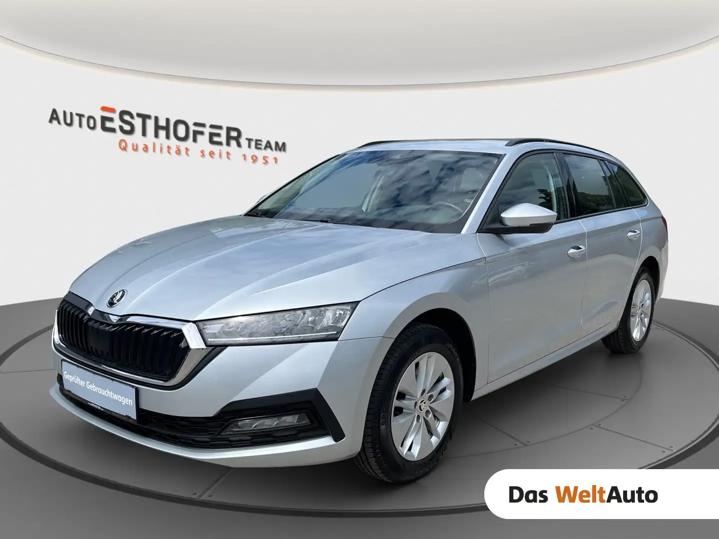Skoda Octavia 4x4 Ambition TDI DSG Silber - 1