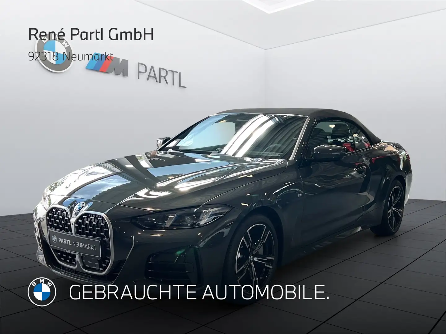 BMW 430 i xDrive Cabrio M-Sport DA-Prof 360° adapLED Grau - 1