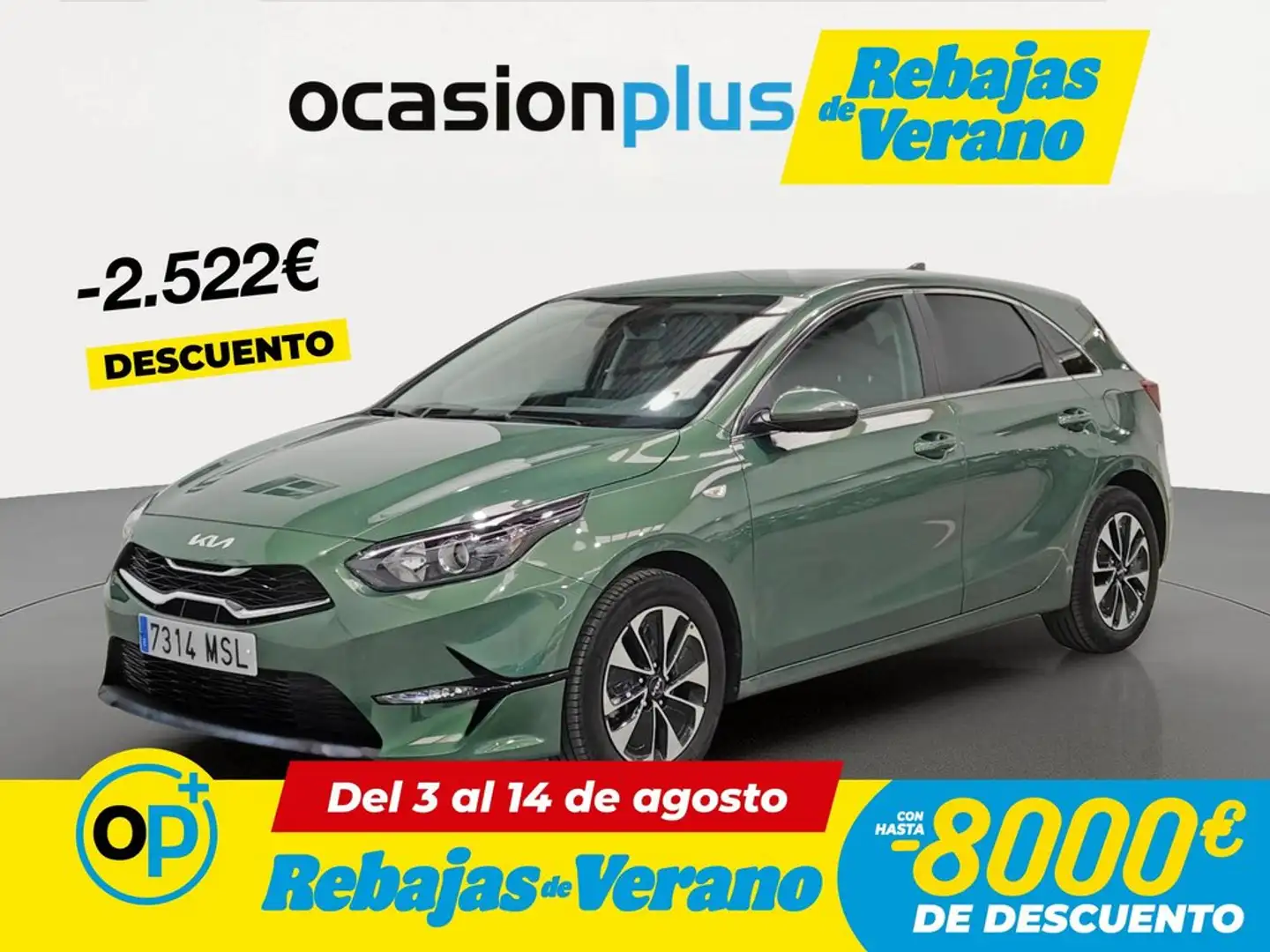 Kia Ceed / cee'd 1.0 T-GDI Drive 100 Verde - 1