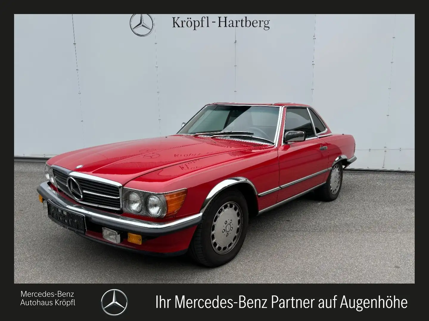 Mercedes-Benz 560 SL AUT Rot - 1