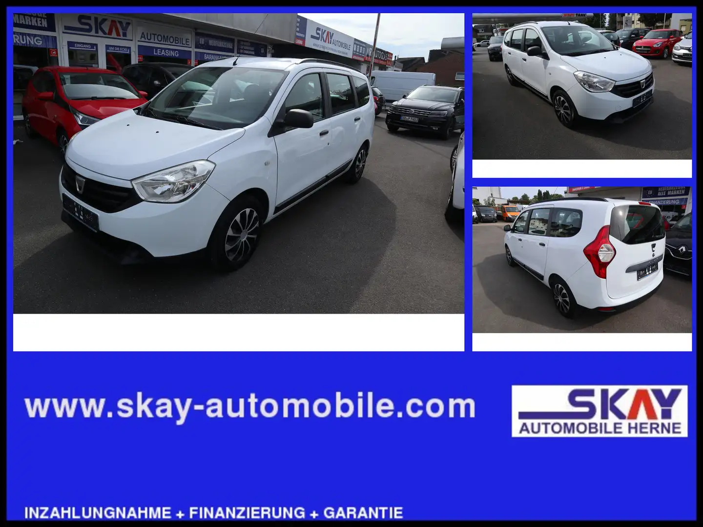 Dacia Lodgy Ambiance Weiß - 1