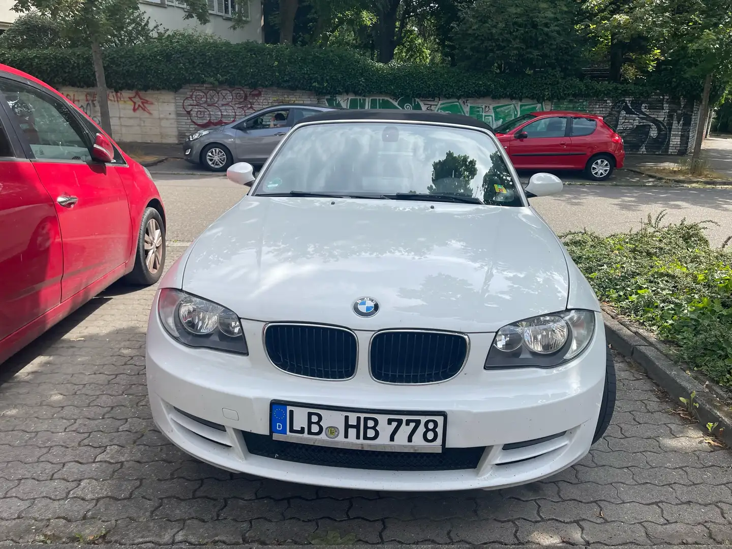 BMW 120 120i Cabrio Weiß - 1