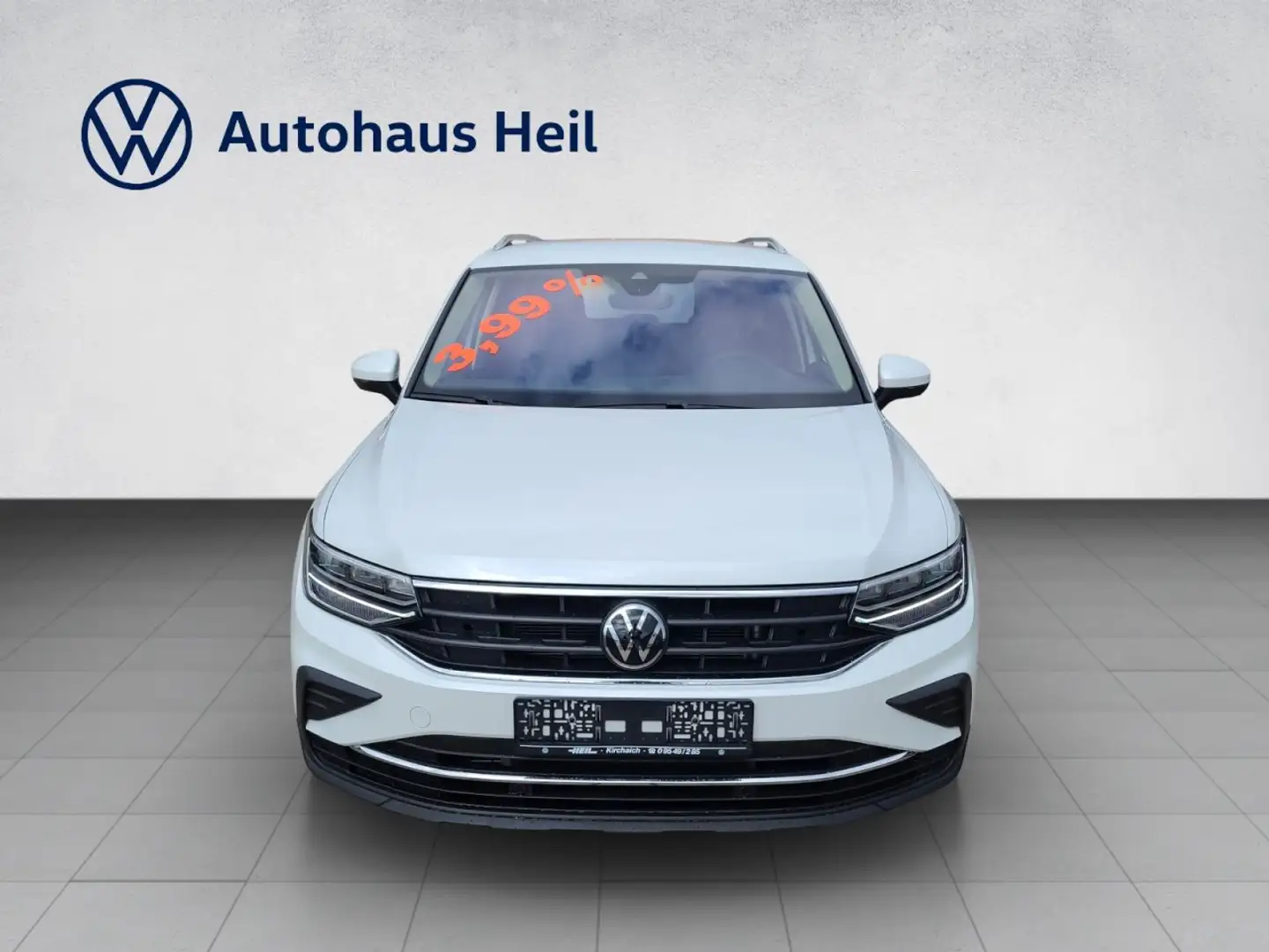 Volkswagen Tiguan 1.5 TSI Move DSG *AHK*LED*Navi*ACC*RFK* Klima Weiß - 2