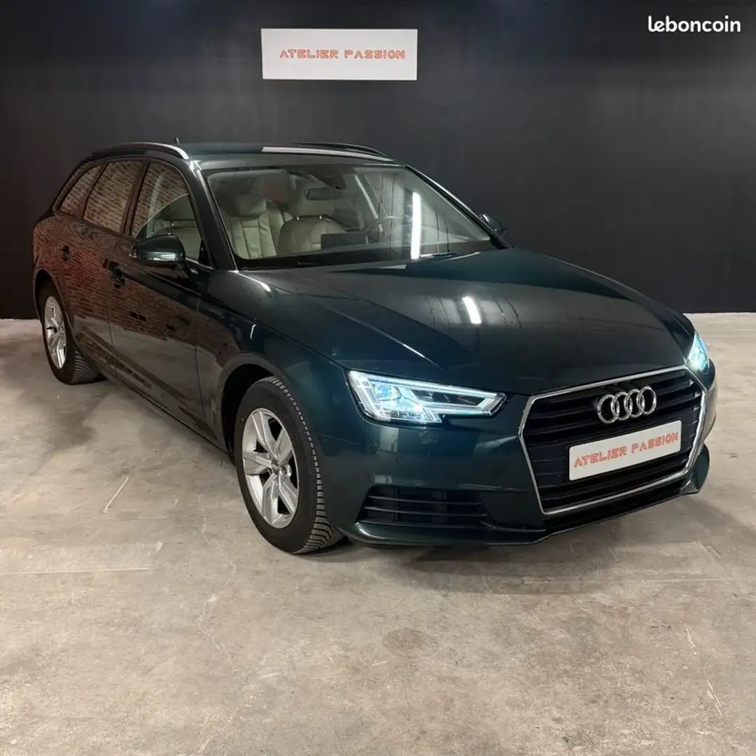 Audi A4 35TDI Virtual Cockpit Garantie 12 mois Vert - 1