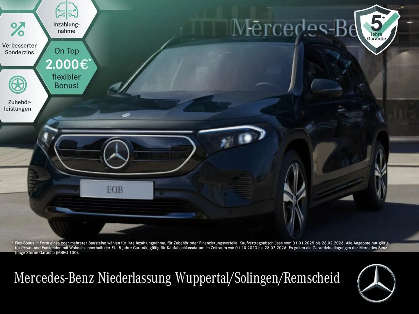 Mercedes-Benz Sonstige EQB 350 4M PROG+NIGHT+PLUS-PAKET+360+EDW+MEMORY Schwarz - 1