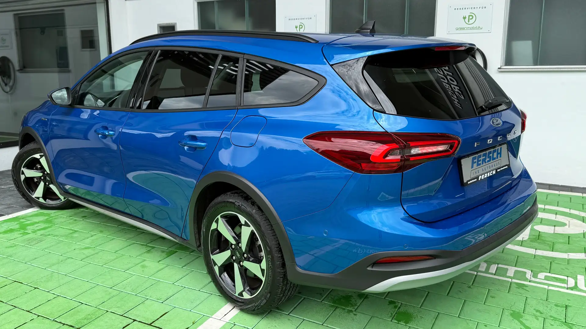Ford Focus EcoBoost Active m. Ford Navi SYNC 4 Freispr... Bleu - 2