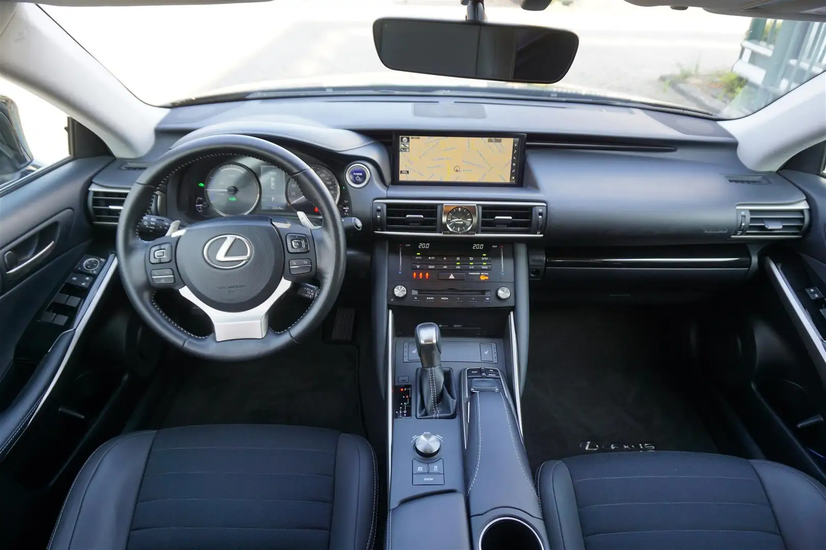 Lexus IS 300 300h Hybrid Dealer-onderhouden|Premium-Navigatie|S Černá - 2