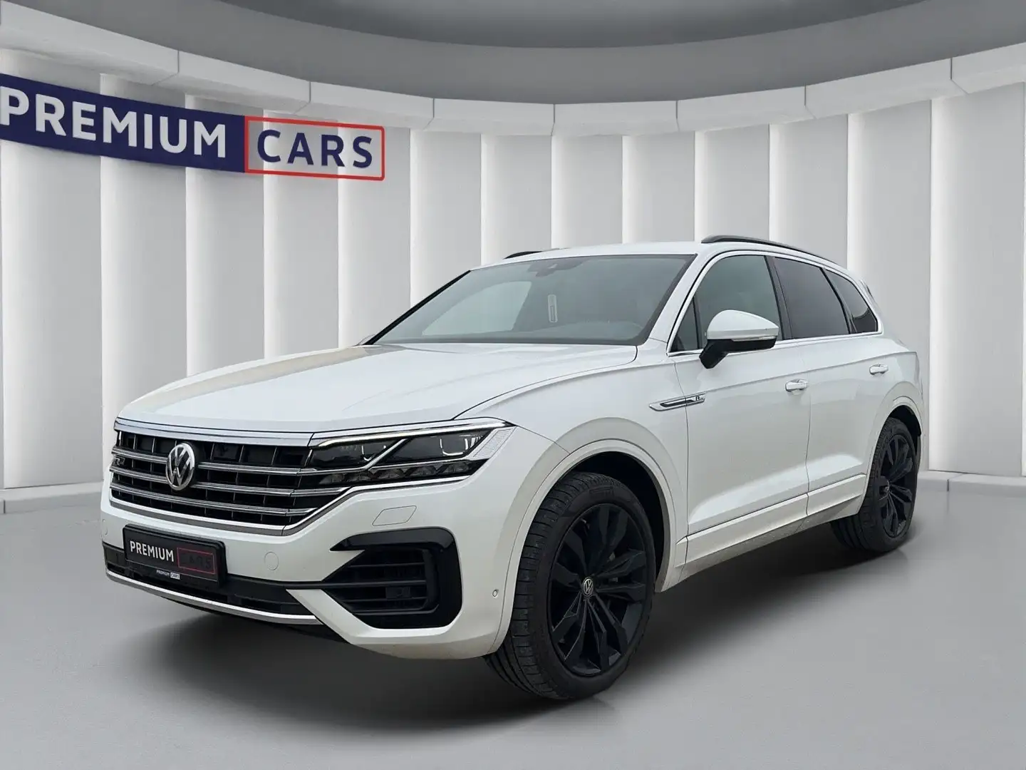 Volkswagen Touareg 4.0 R-Line 4Motion*Garantie*Finanzierung Weiß - 1