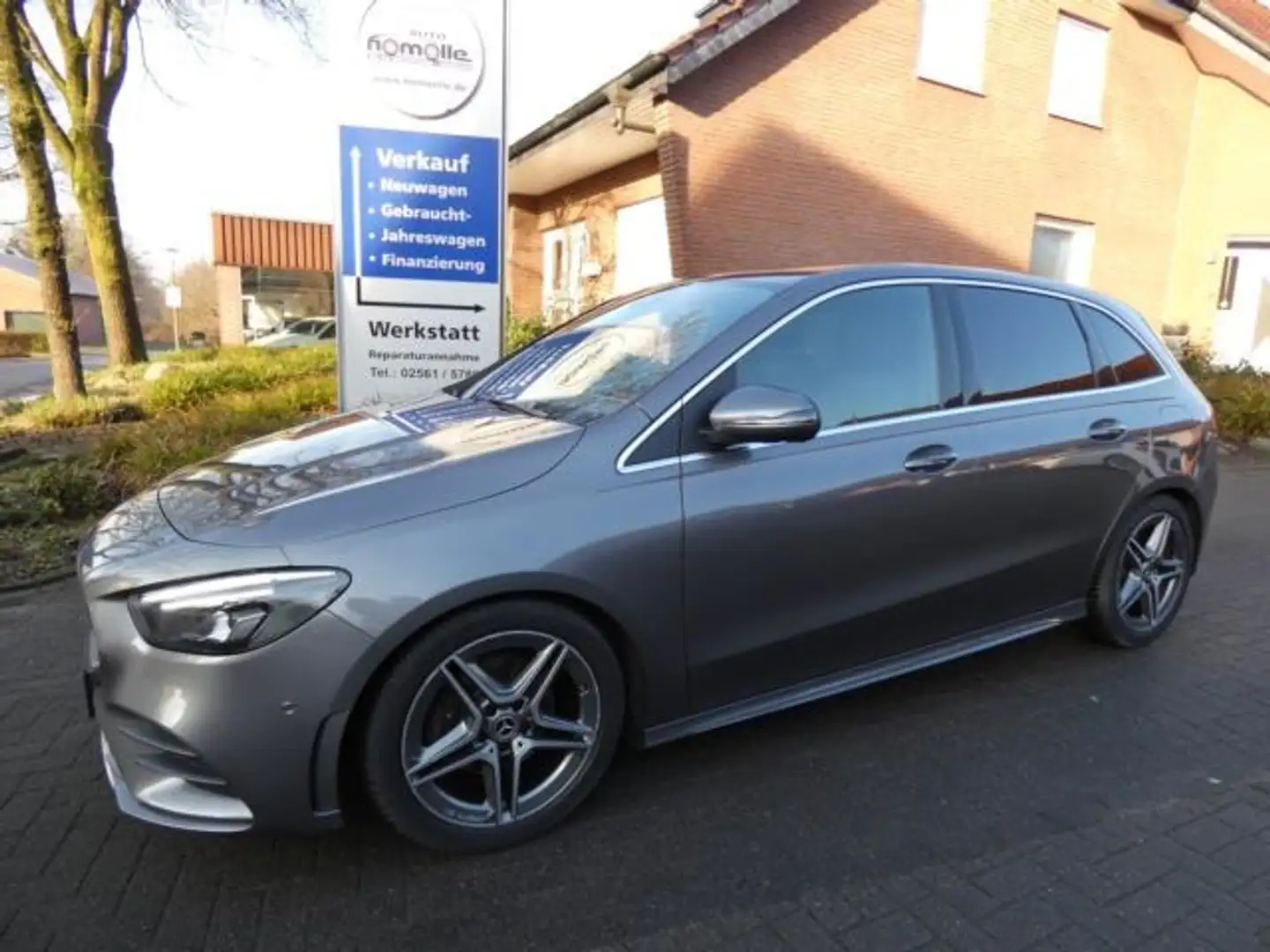 Mercedes-Benz B 200 d 8G-DCT AMG-LINE ALU LED RFK PDC GJR Gris - 1