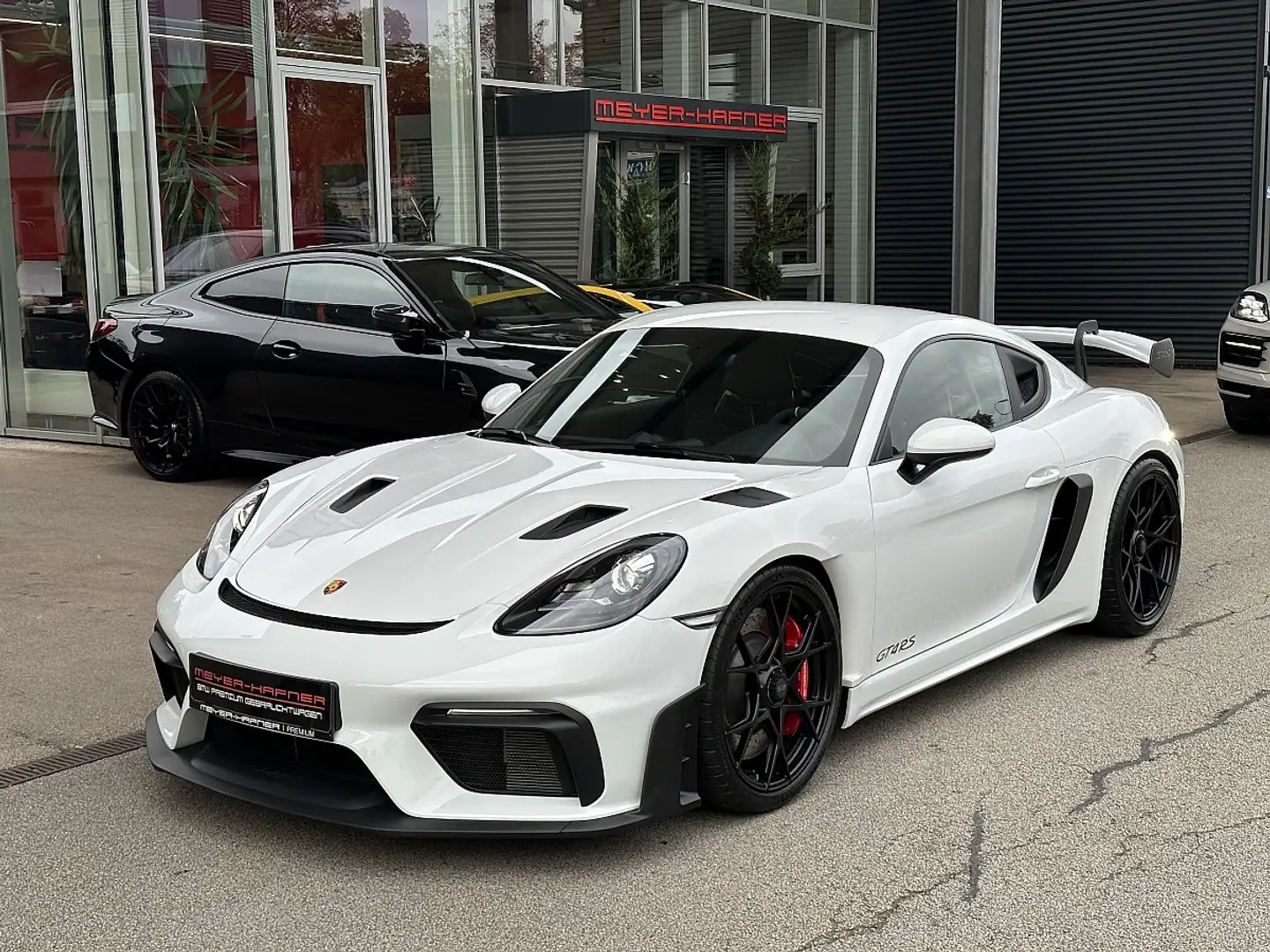 Porsche Cayman 718 Cayman GT4 RS PDK / Clubsport Paket / Approved Weiß - 1